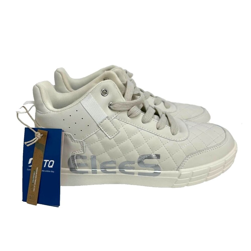 STQ High Top Fashion Sneakers Comfortable Basketball Shoes Lace Up size 9.5‎